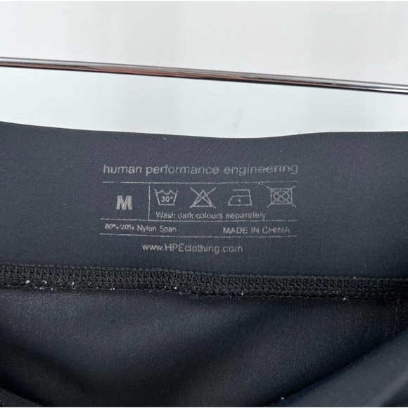 Human Performance Engineering Womens M Medium Activewear Black Soho Leggings - Picture 9 of 9